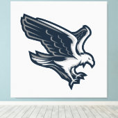 Eagle Bird Leinwanddruck (Insitu (Holzboden))