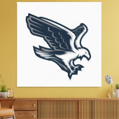 Eagle Bird Leinwanddruck (Insitu (Wohnzimmer))