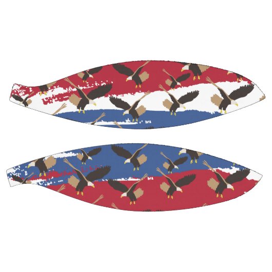 Eagle Bird USA Patriotic American Flag Basketball (Panele)