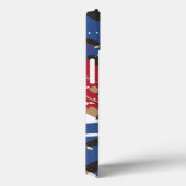 Eagle Bird USA Patriotic American Flag Case-Mate iPhone Hülle (Rückseite / Rechts)