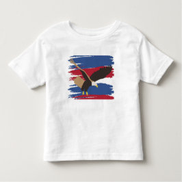 Eagle Bird USA Patriotic American Flag Kleinkind T-shirt