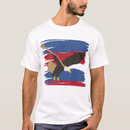 Eagle Bird USA Patriotic American Flag T-Shirt