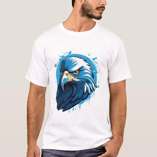 Eagle Blue T-Shirt (Vorderseite)
