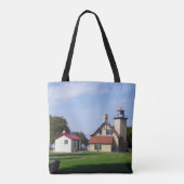 Eagle Bluff Leuchtturm Allover-Tasche Tasche (Rückseite)