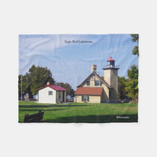 Eagle Bluff Leuchtturm Fleece-Decke Fleecedecke