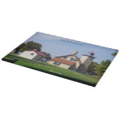 Eagle Bluff Leuchtturm Schneidbrett 2025 Schneidebrett (Ecke)