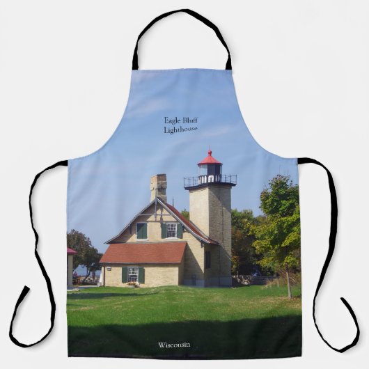 Eagle Bluff Lighthouse apron Schürze (Vorderseite)