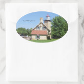 Eagle Bluff Lighthouse Aufkleber (Tasche)