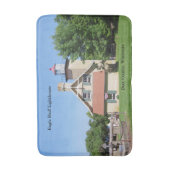 Eagle Bluff Lighthouse Badematte (Vorderseite Vertikal)