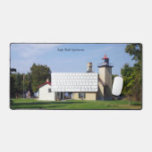 Eagle Bluff Lighthouse desk mat Schreibtischunterlage (Tastatur & Maus)