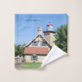 Eagle Bluff Lighthouse Handtuchhandtuch Set (Waschlappen)