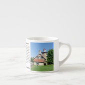 Eagle Bluff Lighthouse History Epresso Tasse (Rechts)