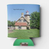 Eagle Bluff Lighthouse kann kühler Dosenkühler (Rückseite)