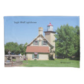Eagle Bluff Lighthouse Kissen Kissenbezug (Vorderseite)
