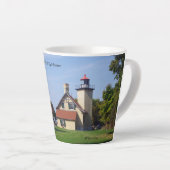 Eagle Bluff Lighthouse latte mug Milchtasse (Rechte Ecke)