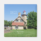 Eagle Bluff Lighthouse Magnet (Vorne)