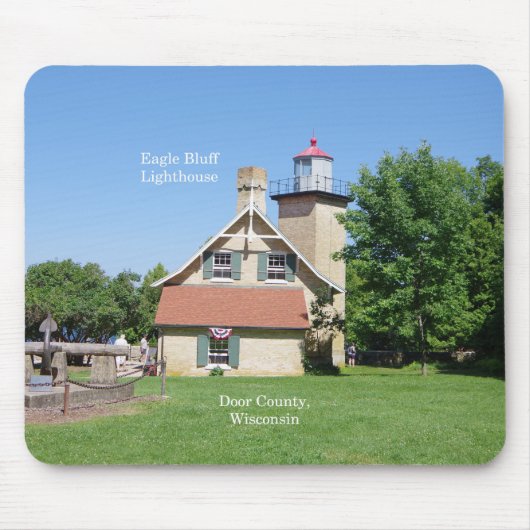 Eagle Bluff Lighthouse mousepad (Vorne)