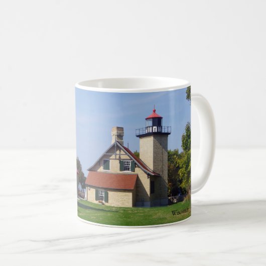 Eagle Bluff Lighthouse mug Kaffeetasse (VorderseiteRechts)