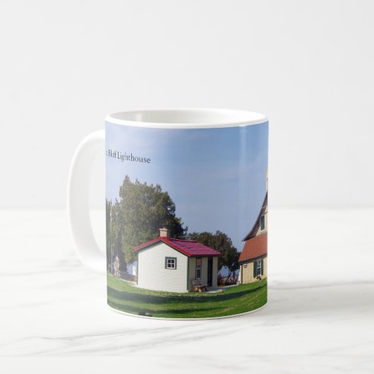 Eagle Bluff Lighthouse mug Kaffeetasse (Vorderseite Links)