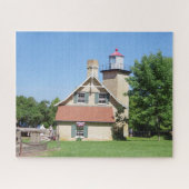 Eagle Bluff Lighthouse Puzzle (Horizontal)
