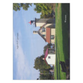 Eagle Bluff Lighthouse tablecloth Tischdecke (Vorderseite)