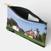 Eagle Bluff Lighthouse zipper bag Zubehörtasche (Offen)