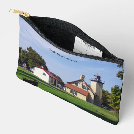 Eagle Bluff Lighthouse zipper bag Zubehörtasche (Offen)