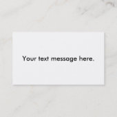 Eagle Business Card für benutzerdefinierte Kampagn Visitenkarte (Rückseite)