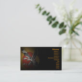 Eagle Business Card Visitenkarte (Stehend Vorderseite)