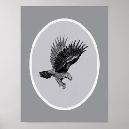 Eagle by Light Poster