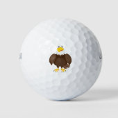 Eagle Cartoon Golfball (Vorderseite)