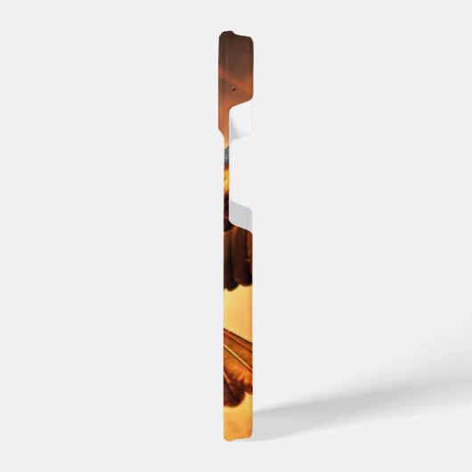 "Eagle Chase iPhone 14/13 Fall: Schutz gegen Gewal iPhone Hülle (Linke Seite)