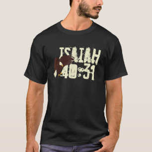 Eagle Christlich Faith Bible Verse Isaiah 40 31 So T-Shirt