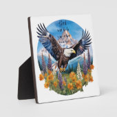 Eagle Christlich Plaque Fotoplatte (Vorderseite)