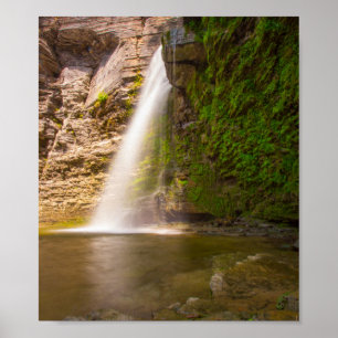 Eagle Cliff Falls, Havana Glen, New York Poster