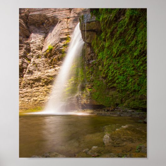 Eagle Cliff Falls, Havana Glen, New York Poster (Vorne)