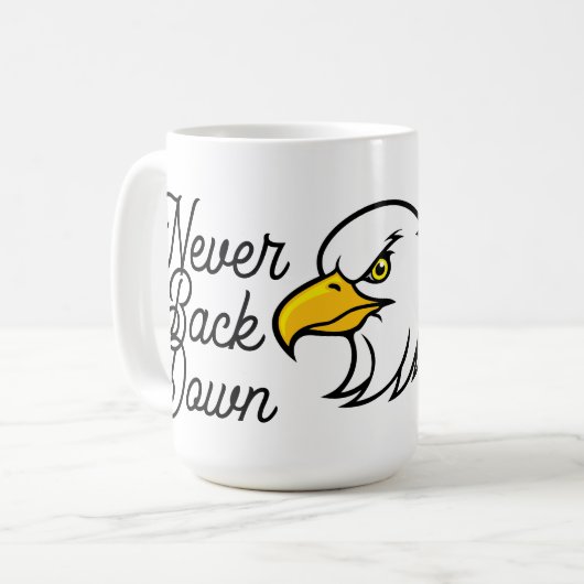 Eagle Coffee Mug  Kaffeetasse (Vorderseite Links)