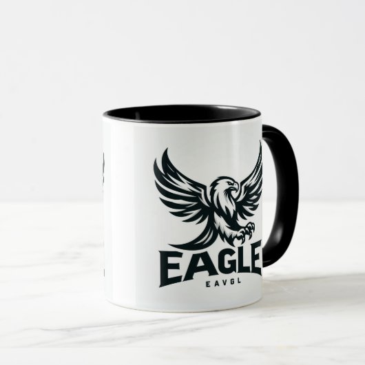 Eagle Coffee Tasse (VorderseiteRechts)