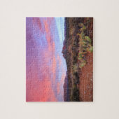 Eagle Crags Zion Cactus Sunset Puzzle (Vertikal)