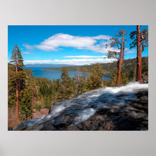 Eagle Creek Falls, South Lake Tahoe Poster (Vorne)