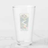 Eagle Creek Oregon Farben Glas (Rückseite)
