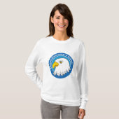 Eagle-DamenHoodie T-Shirt (Vorne ganz)