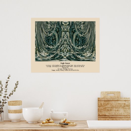 Eagle Dancer Poster (Küche)