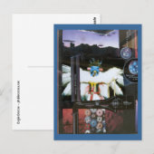 Eagle Dancer Postkarte (Vorne/Hinten)