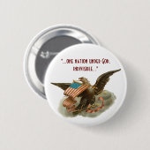 Eagle des alten Ruhmes Button (Vorne & Hinten)