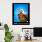 Eagle Design Motivierend Inspiration Poster (Heimbüro)