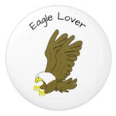 Eagle Design Personalisiert Keramikknauf (Vorderseite)