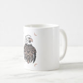 Eagle Design Vector 3 Farben Kaffeetasse (VorderseiteRechts)