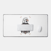 Eagle Design Vector 3 Farben Schreibtischunterlage (Tastatur & Maus)