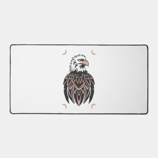 Eagle Design Vector 3 Farben Schreibtischunterlage (Vorderseite)